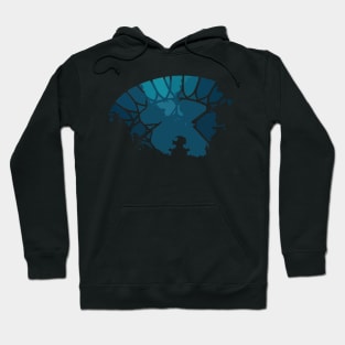 Abstract Underwater Window Hoodie